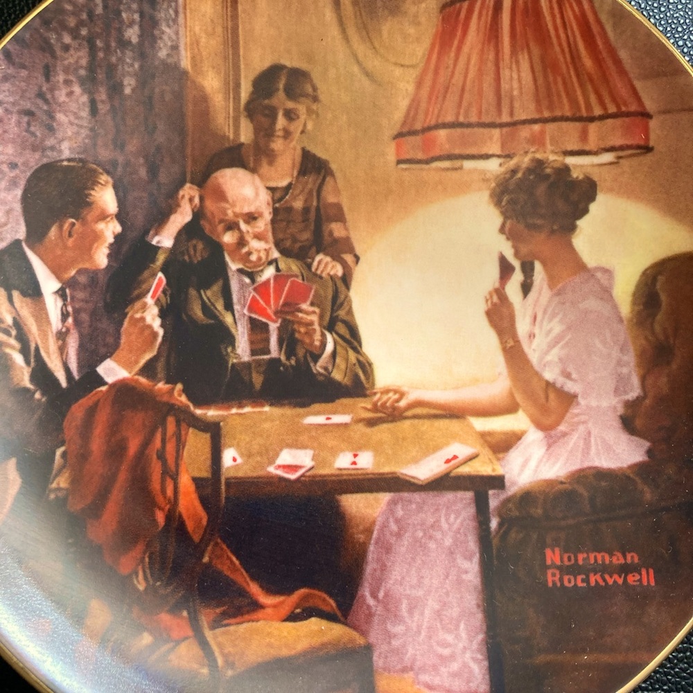 Norman Rockwell “This is the room that light made” The light campaign series